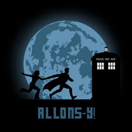 Cool doctor who t-shirt is available in this pop up tee store.