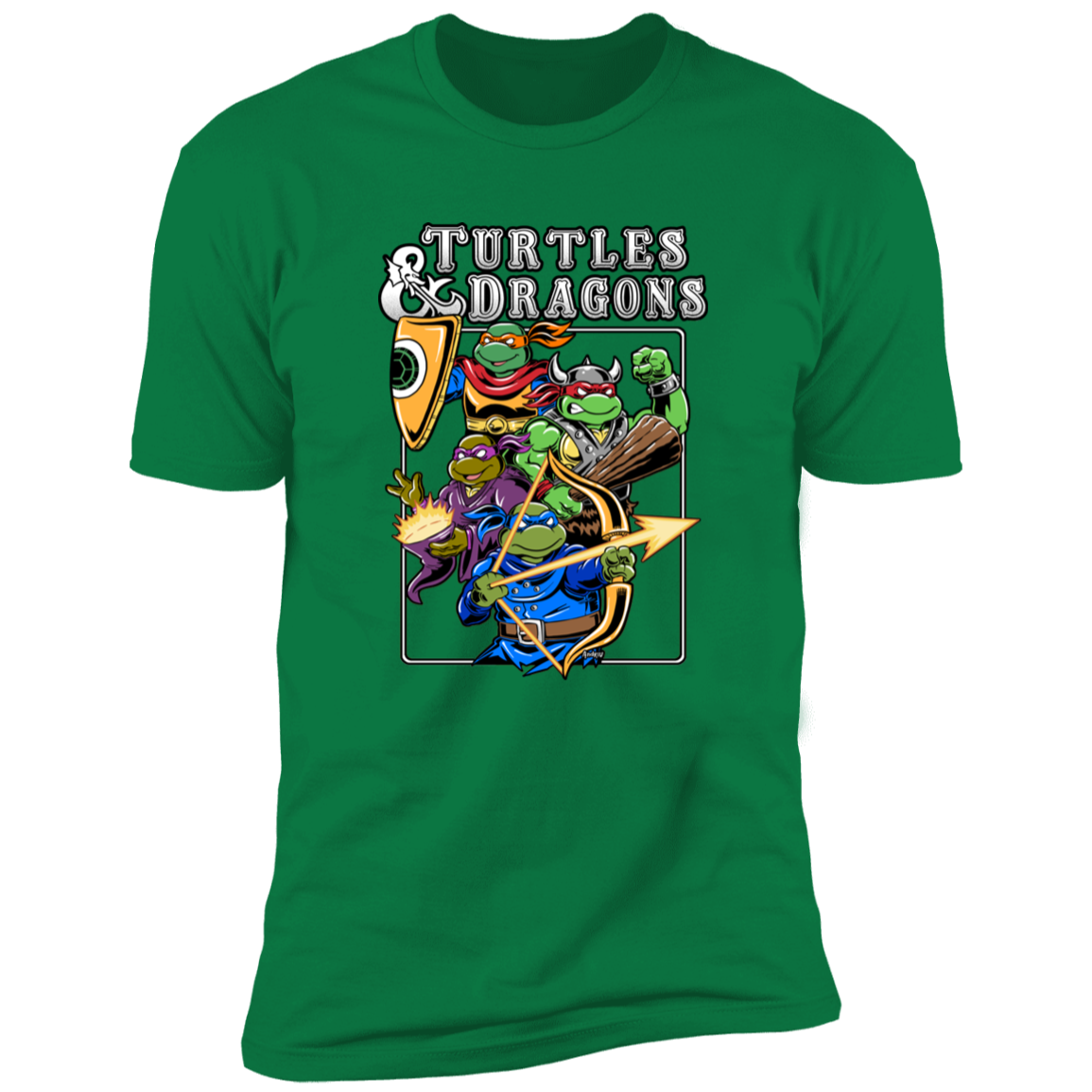 Turtles and Dragons Men's Premium T-Shirt