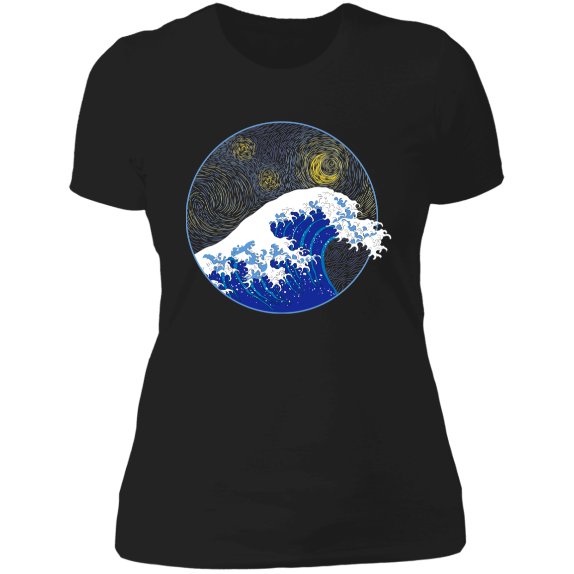 Great Starry Wave Women's Premium T-Shirt