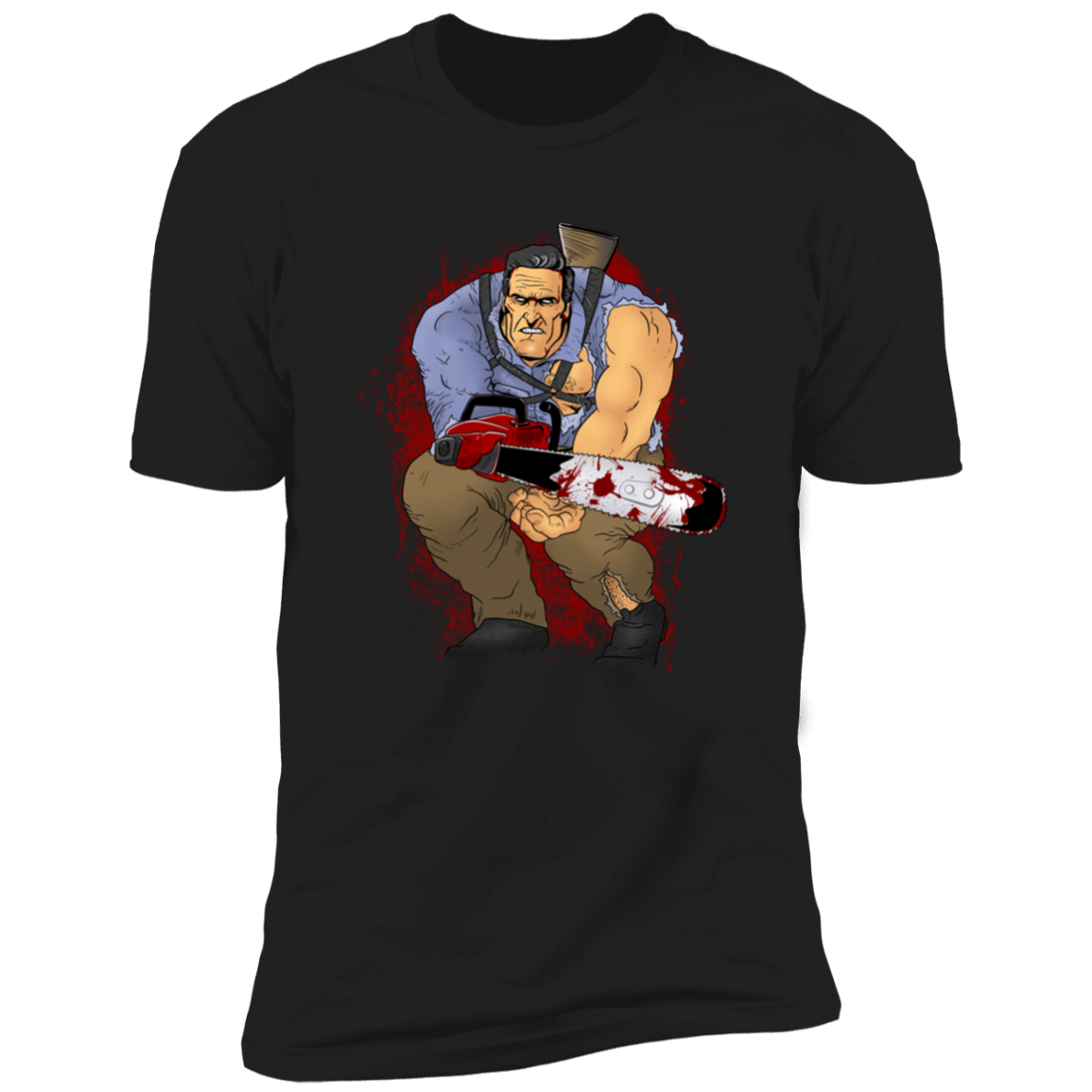 The Chainsaw Knight Men's Premium T-Shirt