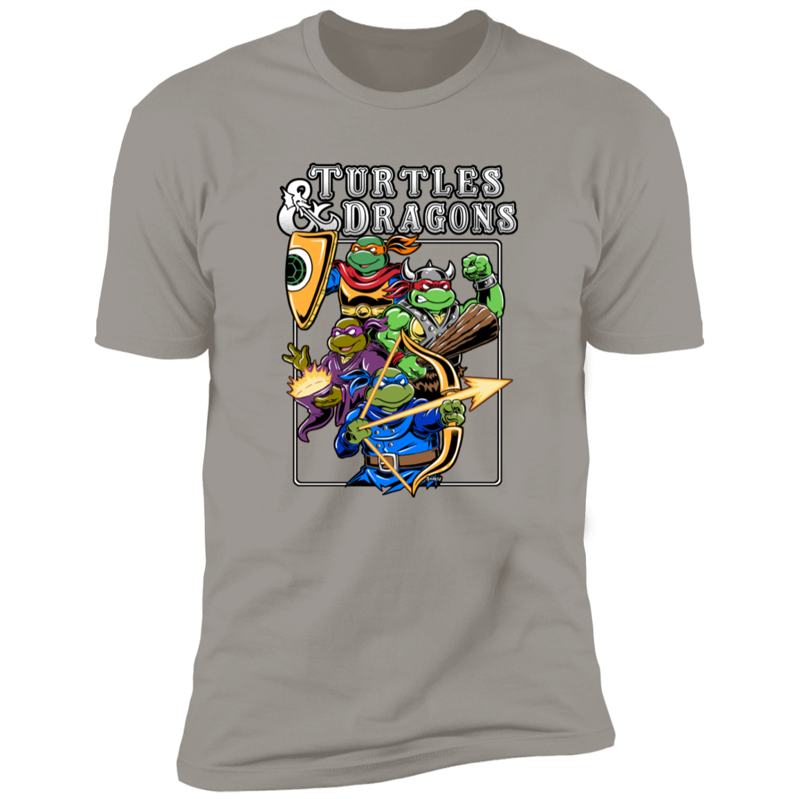 Turtles and Dragons Men's Premium T-Shirt