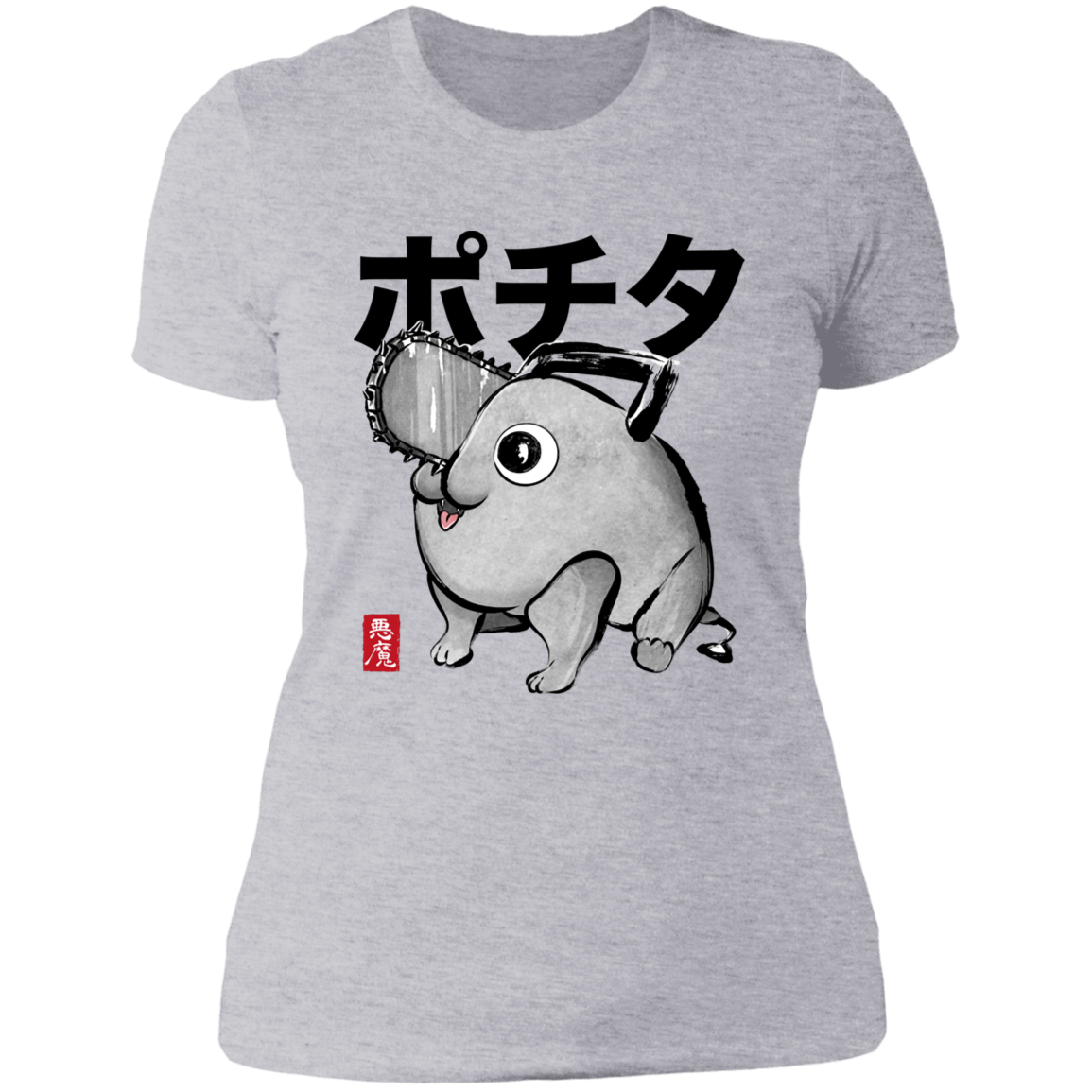 Chainsaw Devil sumi-e Women's Premium T-Shirt