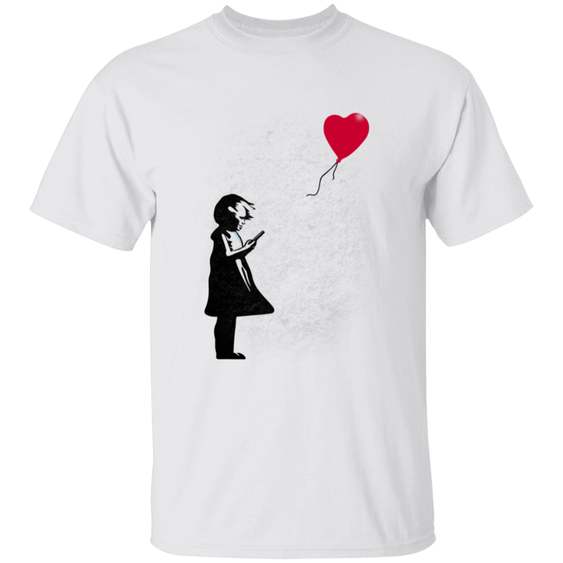 Girl With Phone Youth T-Shirt