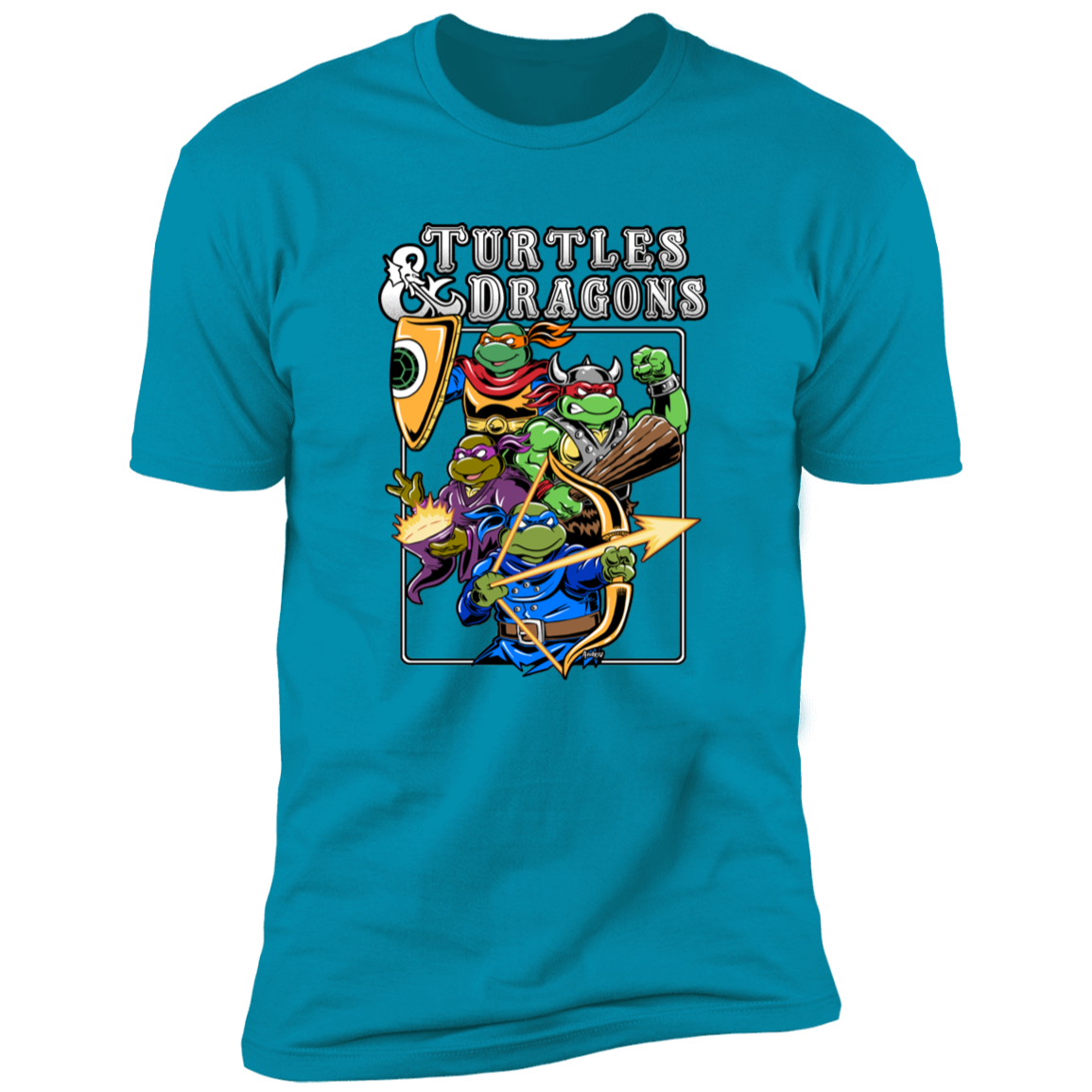 Turtles and Dragons Men's Premium T-Shirt