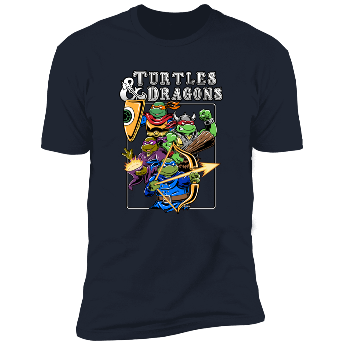Turtles and Dragons Men's Premium T-Shirt
