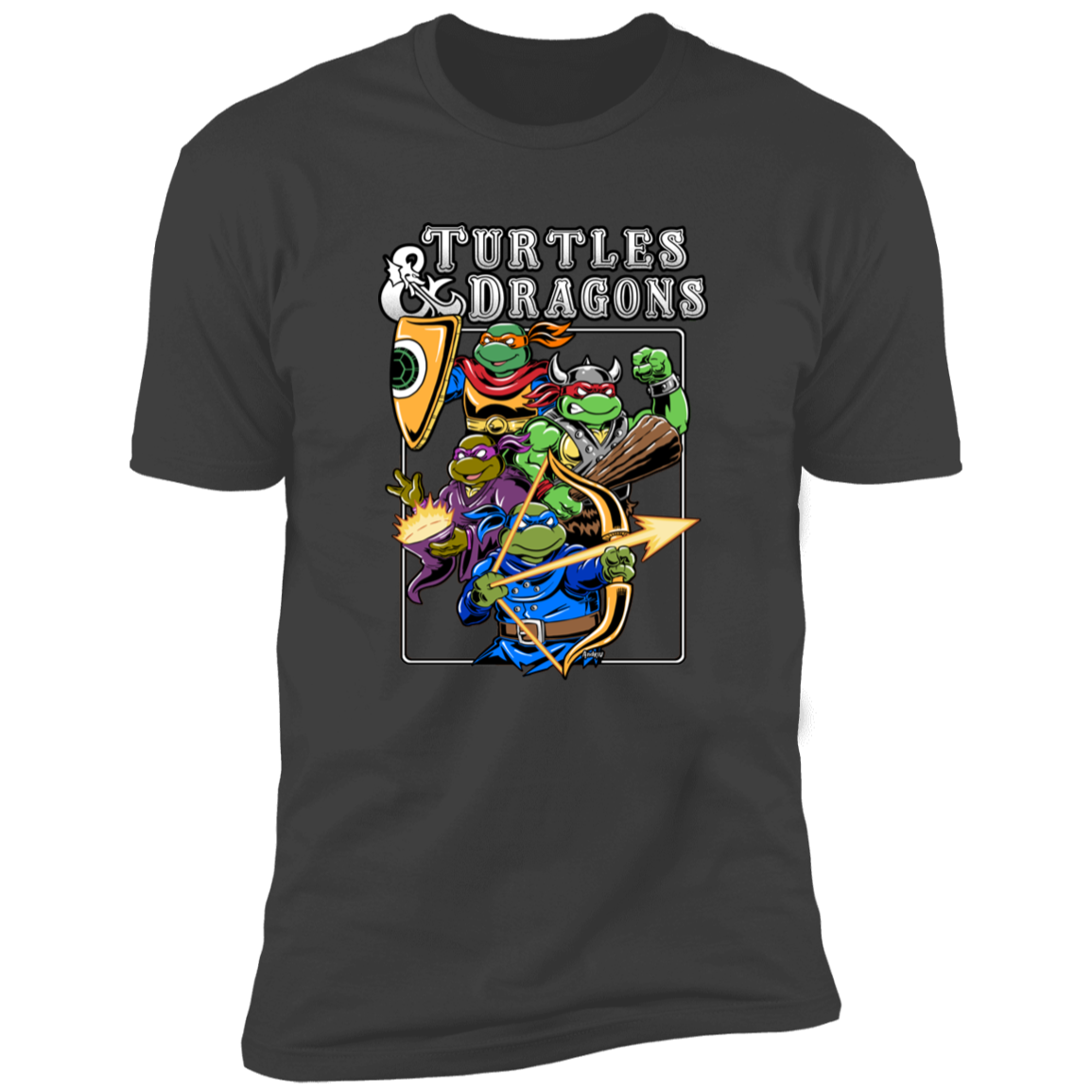 Turtles and Dragons Men's Premium T-Shirt