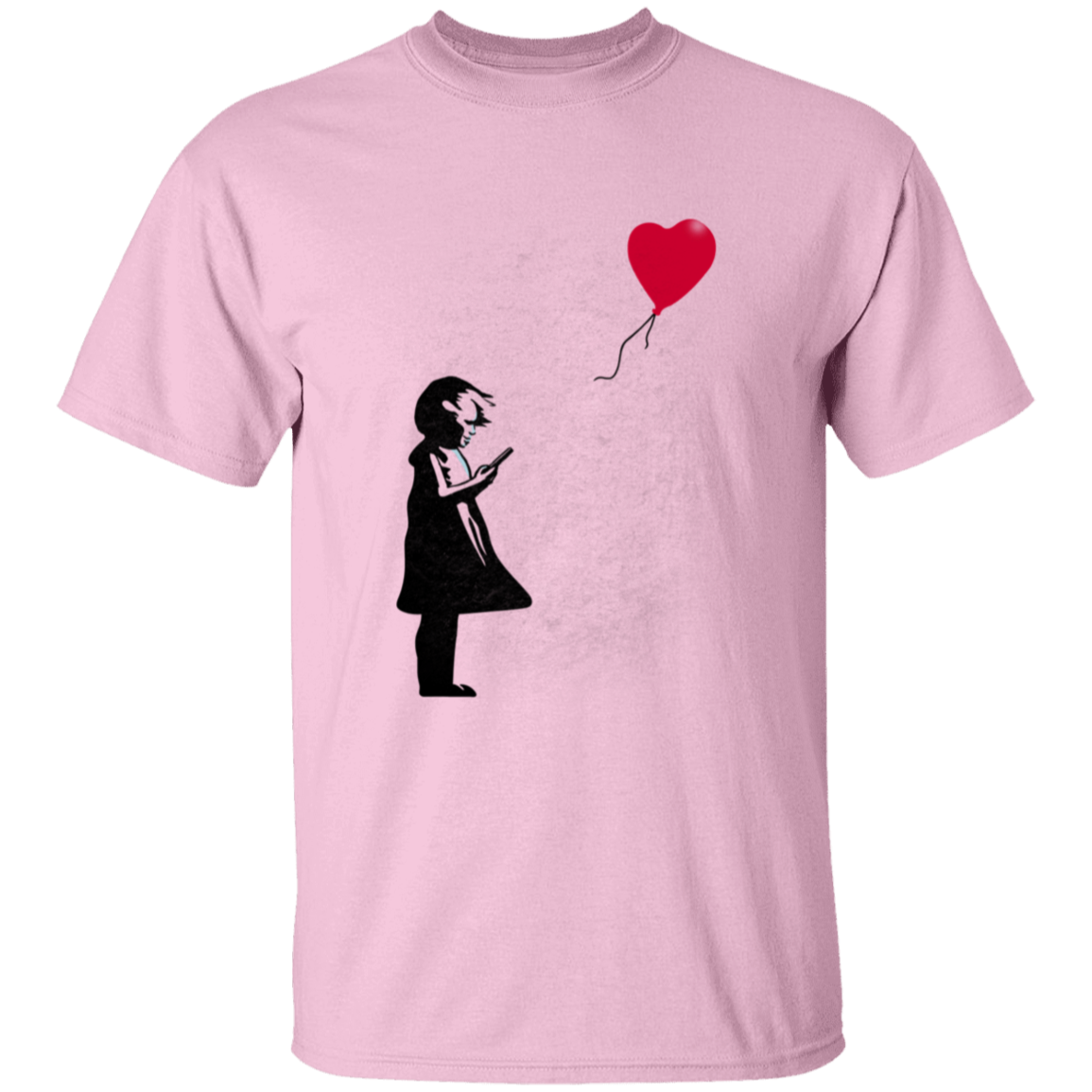 Girl With Phone Youth T-Shirt