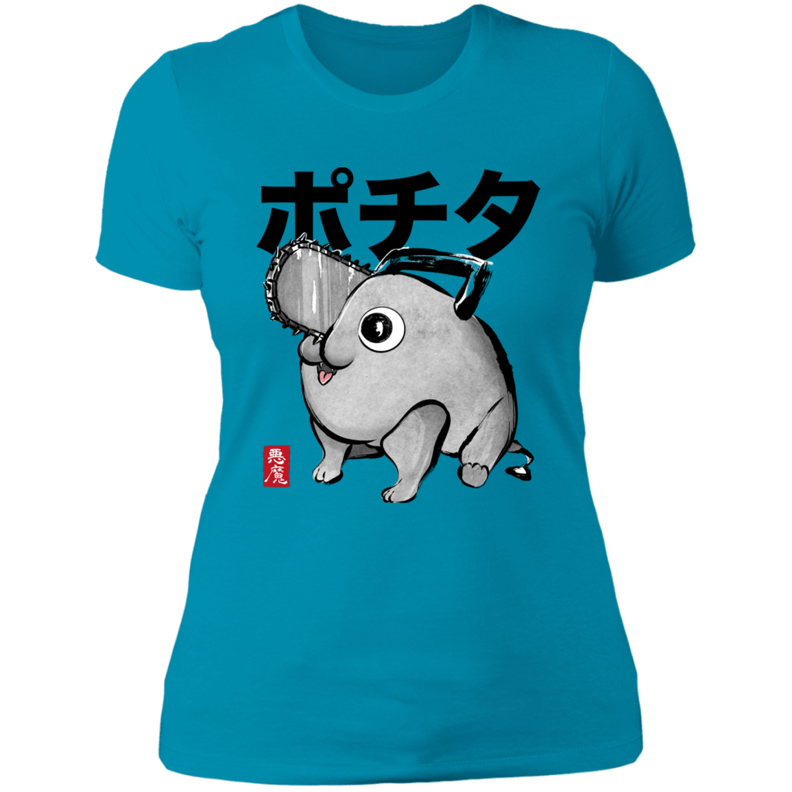 Chainsaw Devil sumi-e Women's Premium T-Shirt