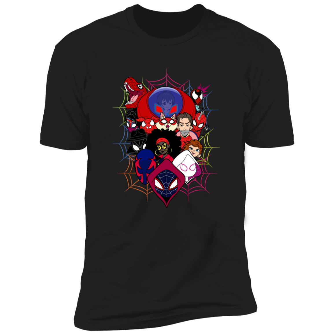 Spider-verse Explosion Men's Premium T-Shirt