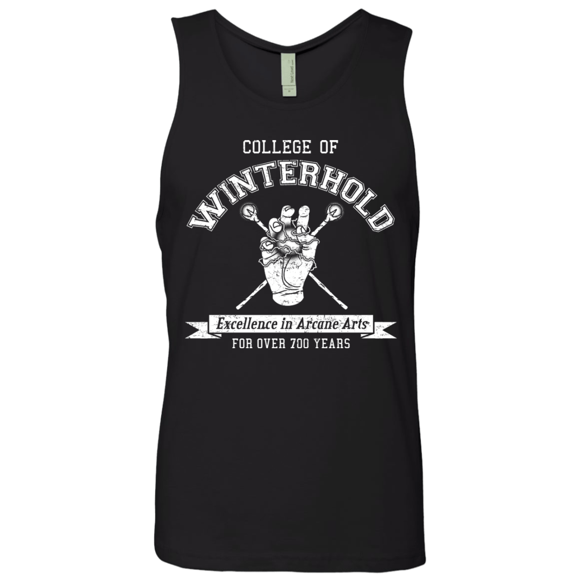 Mens_Premium Tank Top Black / Small College of Winterhold Men's Premium Tank Top