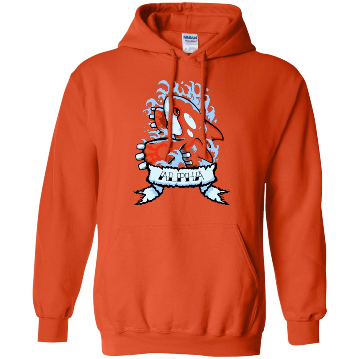 Sweatshirts Orange / Small Alpha Pullover Hoodie
