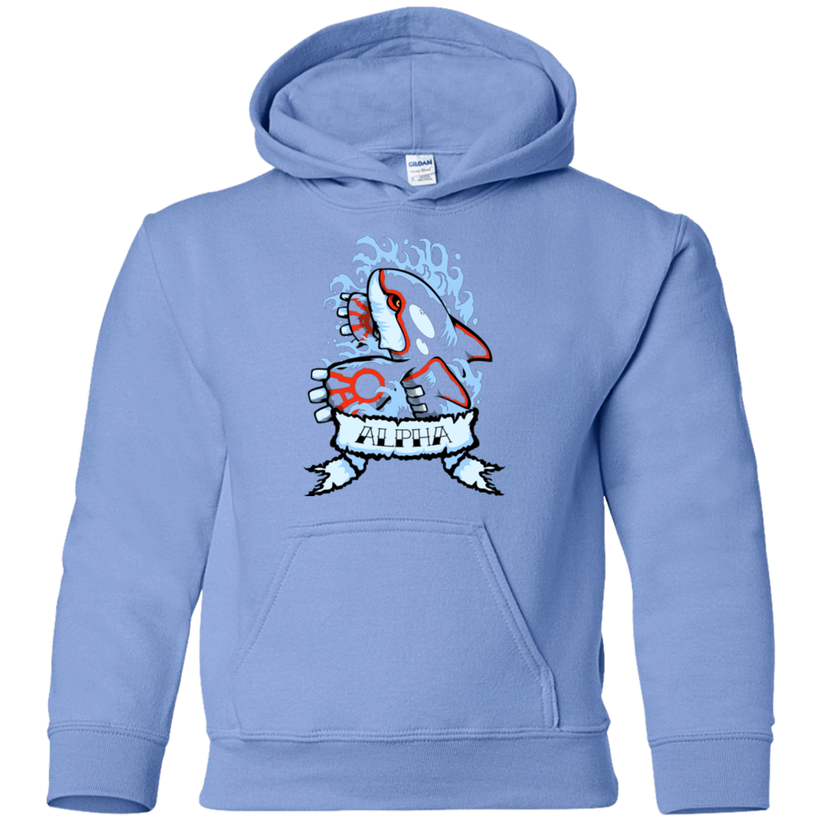 Sweatshirts Carolina Blue / YS Alpha Youth Hoodie