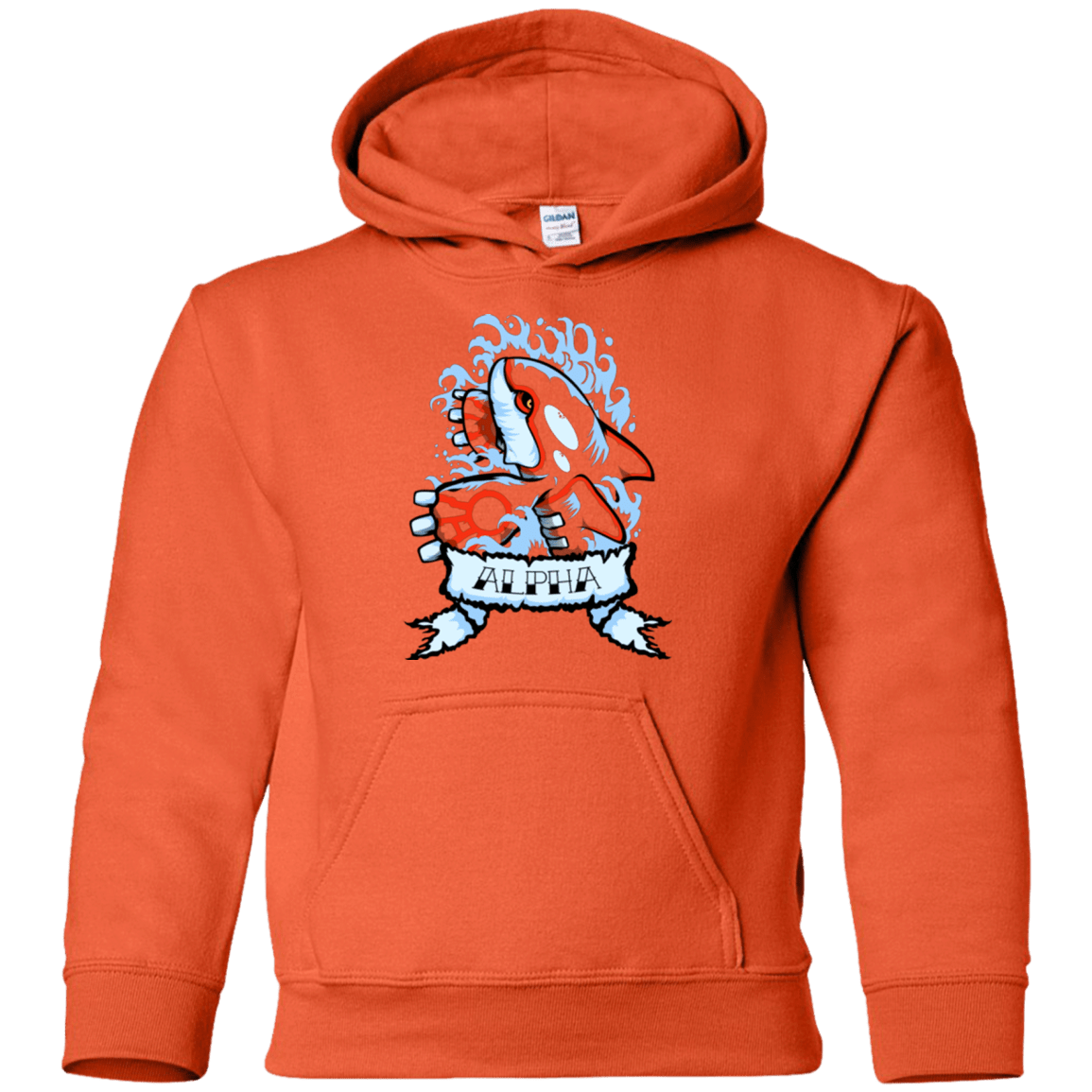 Sweatshirts Orange / YS Alpha Youth Hoodie