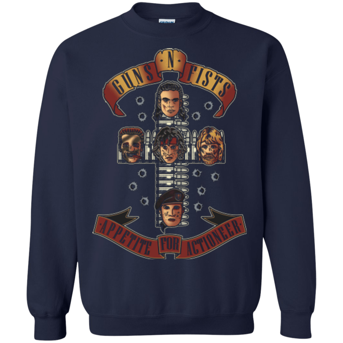 Sweatshirts Navy / Small Appetite for Actioneer Crewneck Sweatshirt