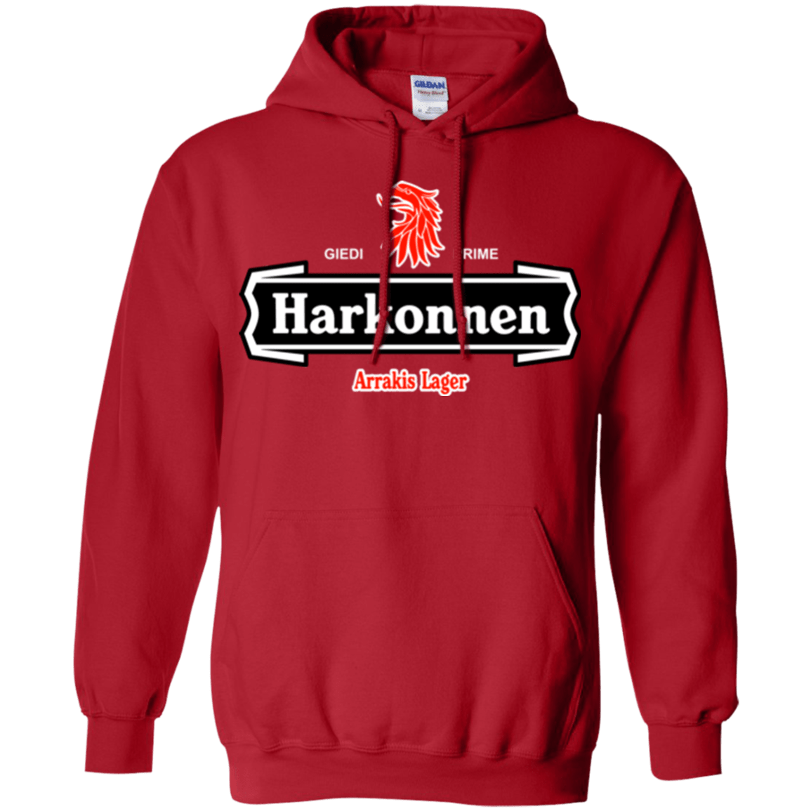 Sweatshirts Red / Small Arrakis lager Pullover Hoodie