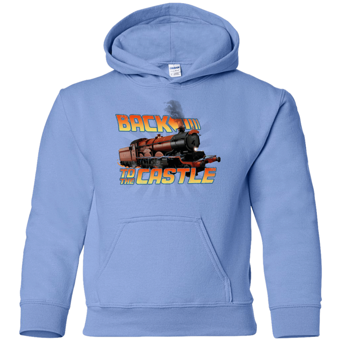 Sweatshirts Carolina Blue / YS Back to the Castle Youth Hoodie