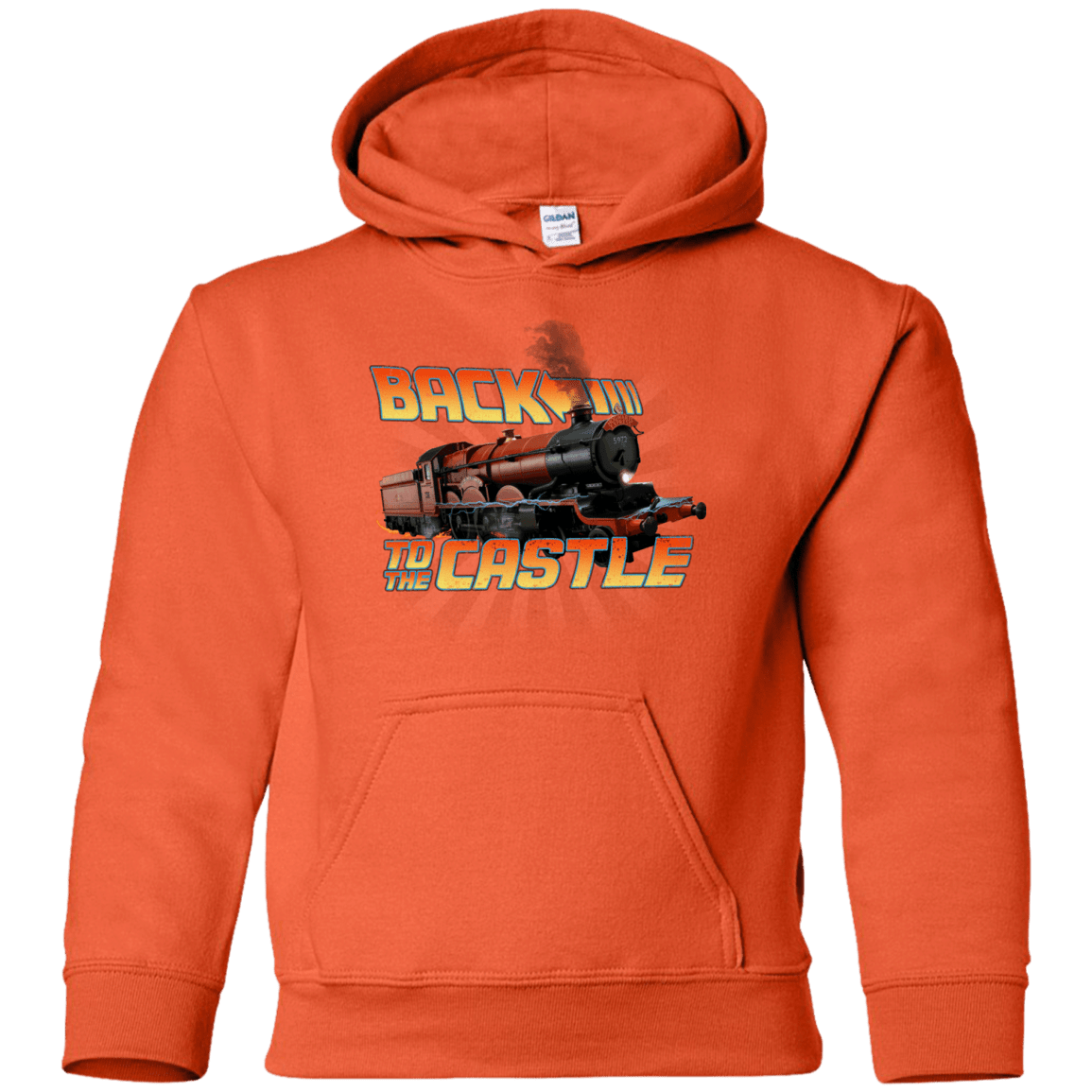 Sweatshirts Orange / YS Back to the Castle Youth Hoodie