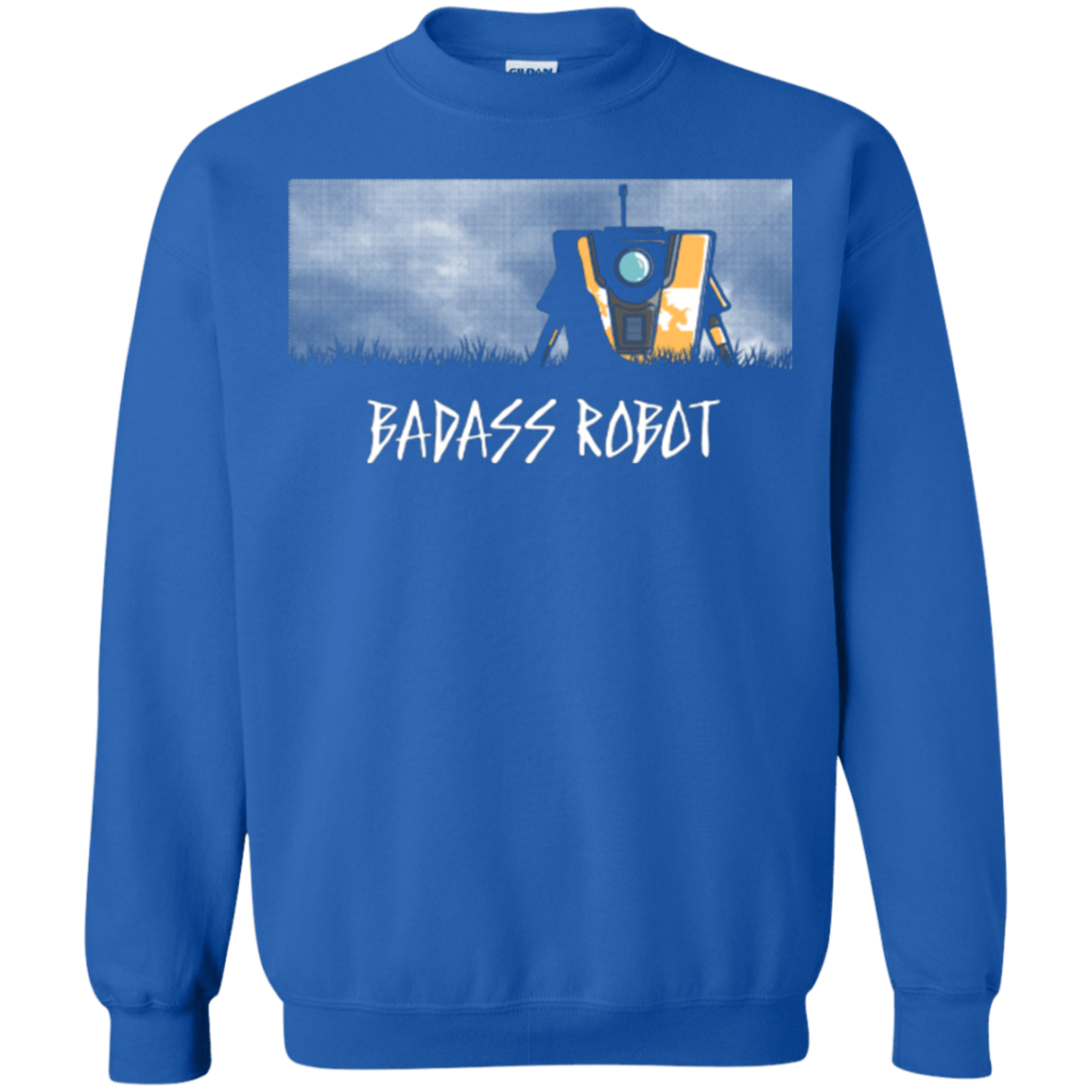 Sweatshirts Royal / Small BADASS ROBOT Crewneck Sweatshirt