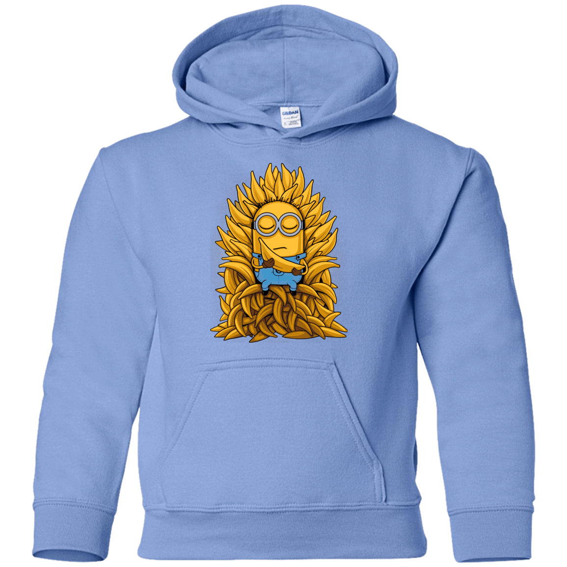 Sweatshirts Carolina Blue / YS Banana Throne Youth Hoodie