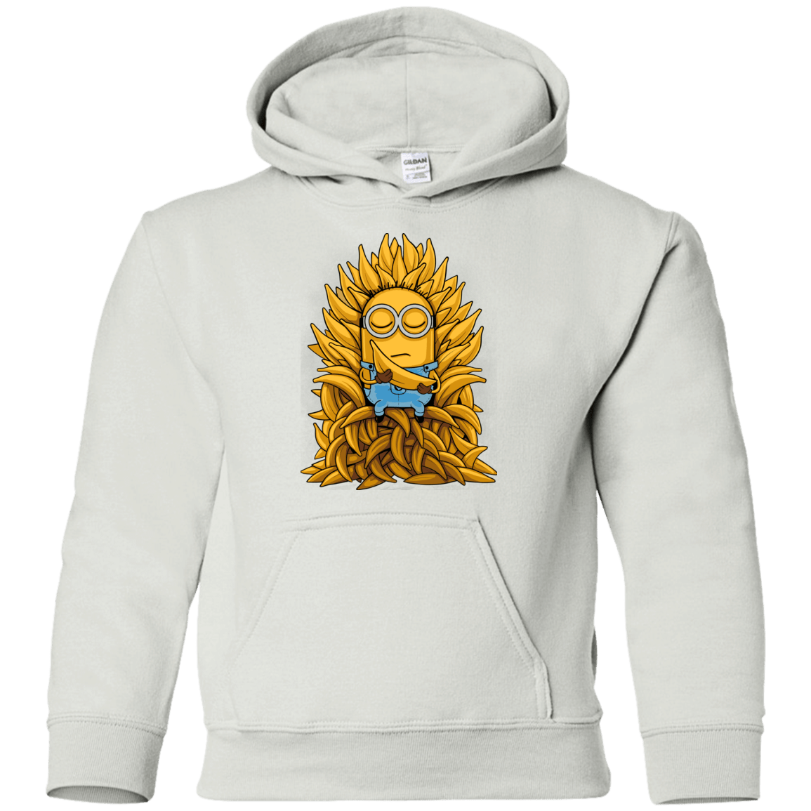 Sweatshirts White / YS Banana Throne Youth Hoodie