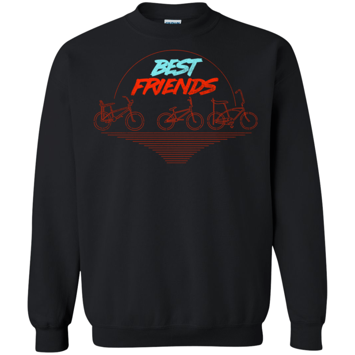 Sweatshirts Black / S Best Friends Crewneck Sweatshirt