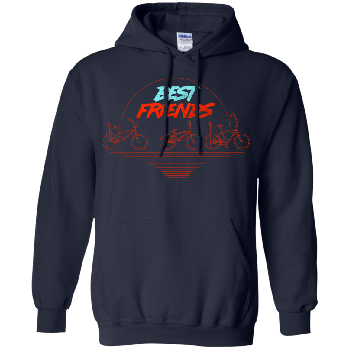 Sweatshirts Navy / S Best Friends Pullover Hoodie