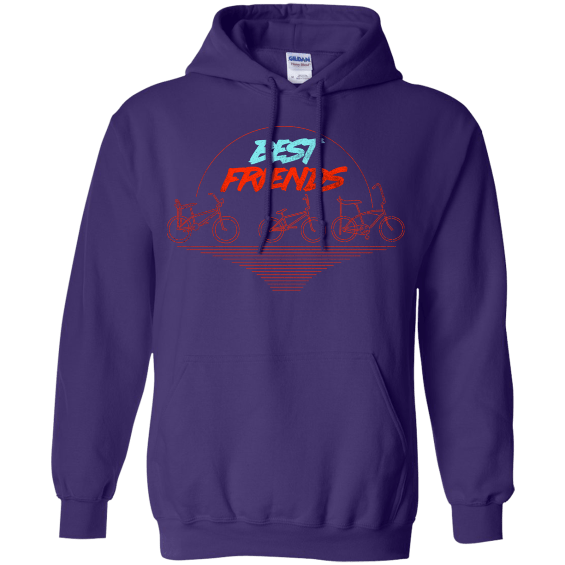 Sweatshirts Purple / S Best Friends Pullover Hoodie