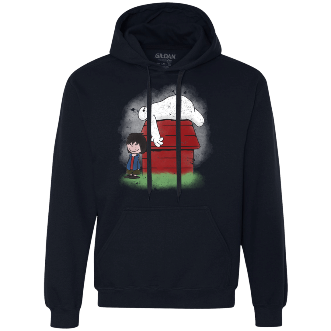 Sweatshirts Navy / Small Big Peanut 6 Premium Fleece Hoodie