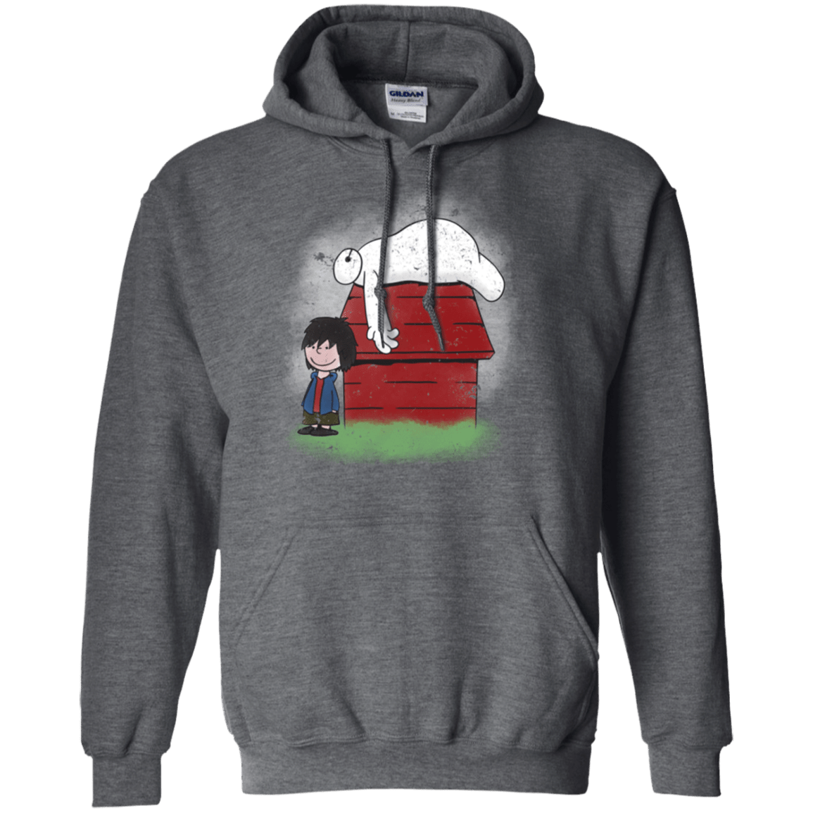 Sweatshirts Dark Heather / Small Big Peanut 6 Pullover Hoodie