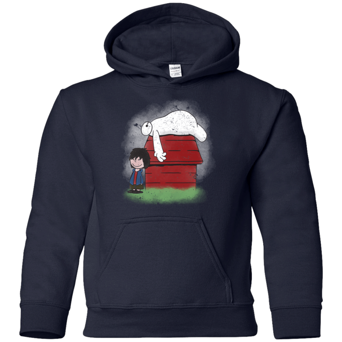 Sweatshirts Navy / YS Big Peanut 6 Youth Hoodie