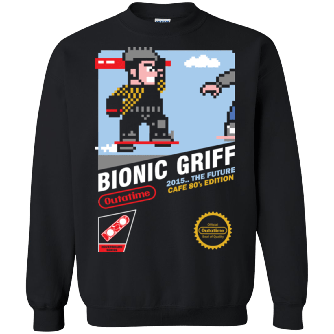 Sweatshirts Black / Small Bionic Griff Crewneck Sweatshirt