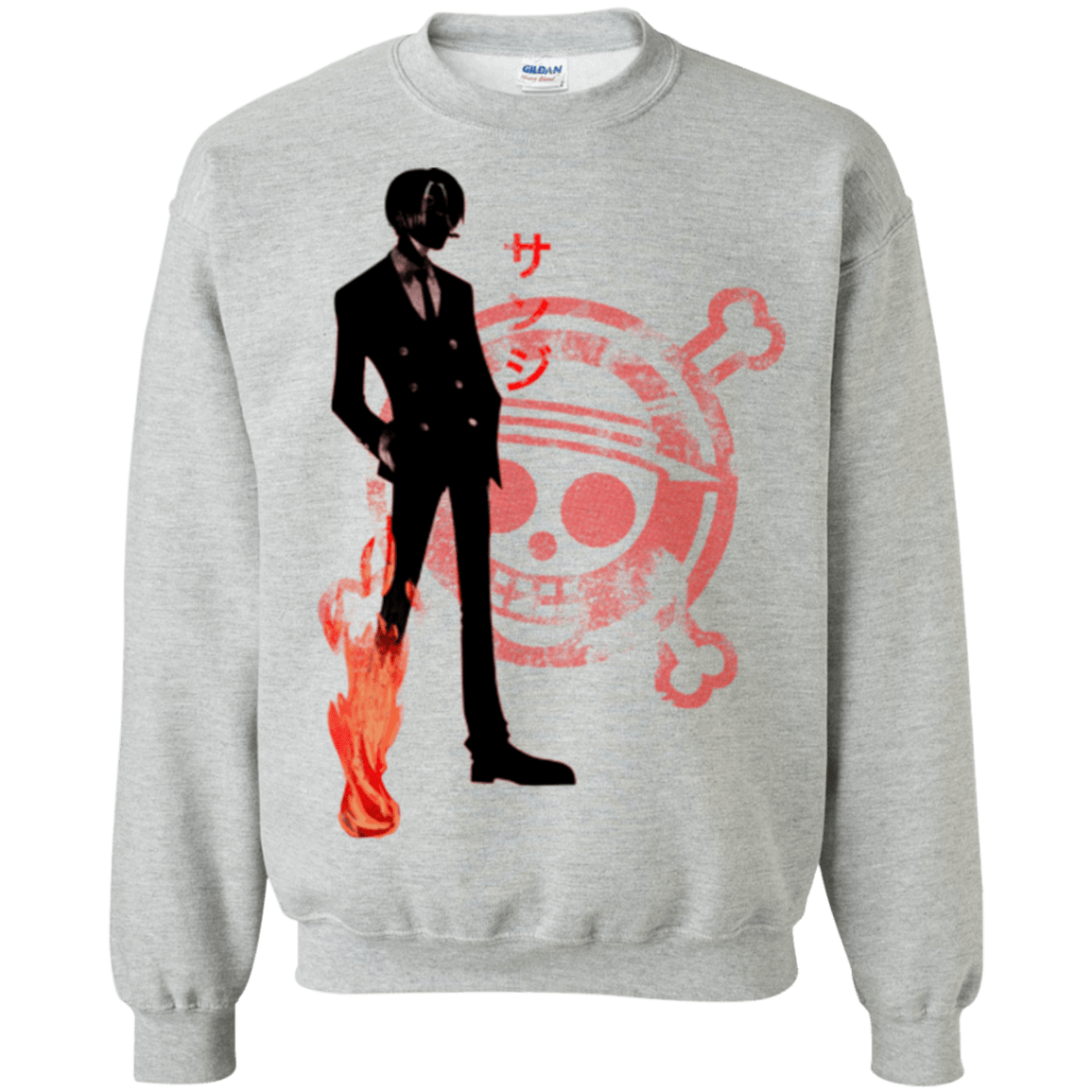 Sweatshirts Sport Grey / Small Black leg Crewneck Sweatshirt