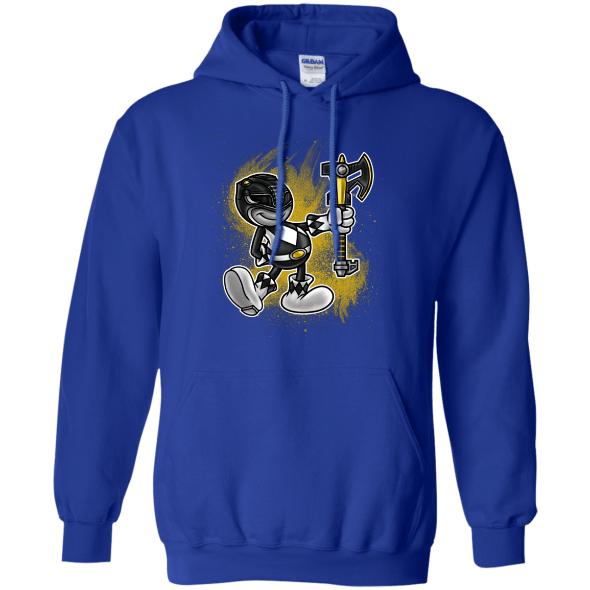 Sweatshirts Royal / Small Black Ranger Artwork Pullover Hoodie