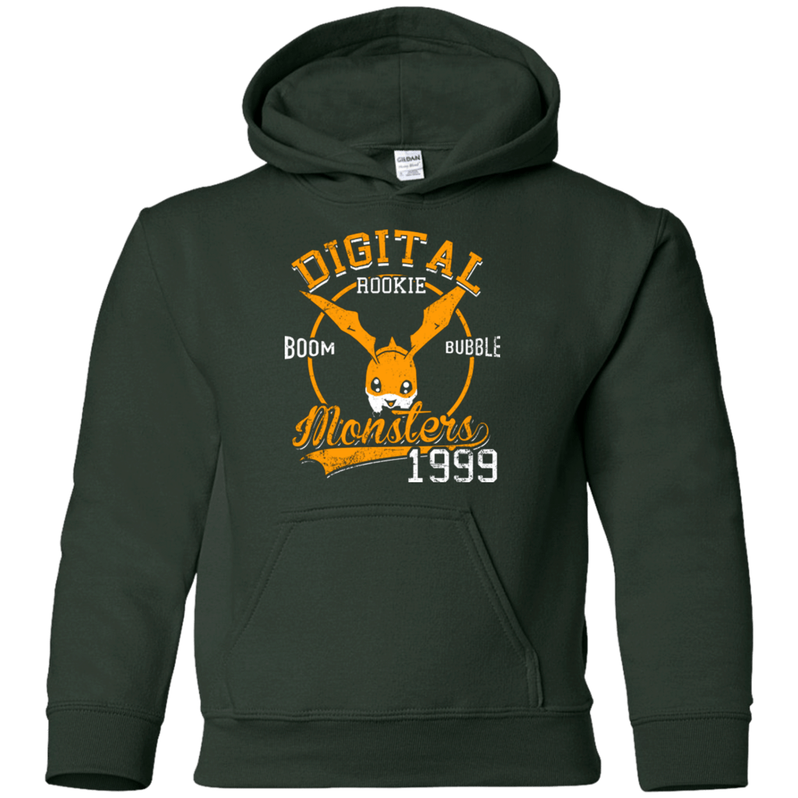 Sweatshirts Forest Green / YS BOOM BUBBLE Youth Hoodie