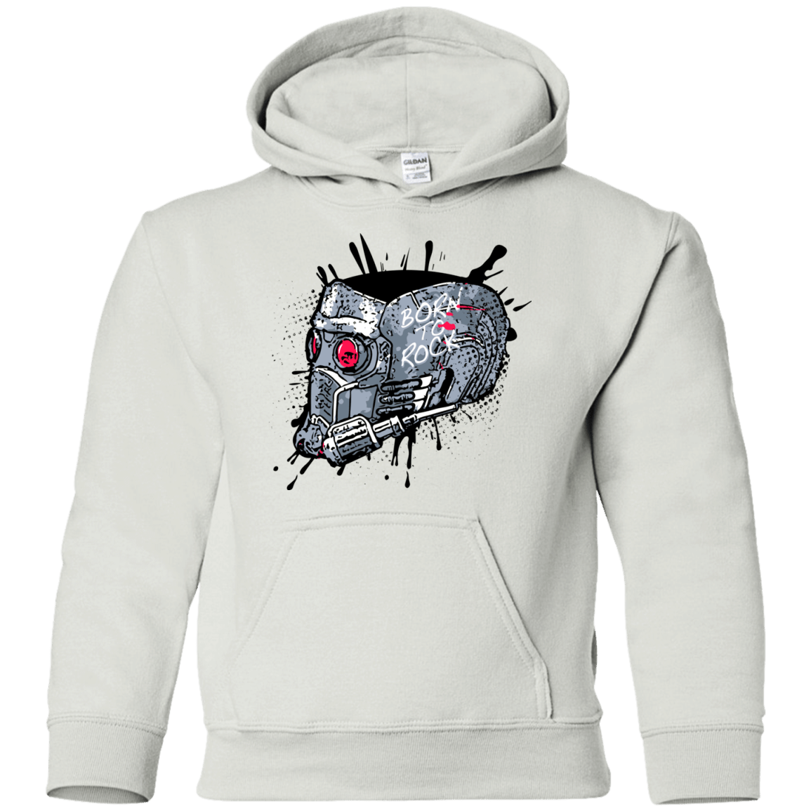 Sweatshirts White / YS Born to Rock Youth Hoodie