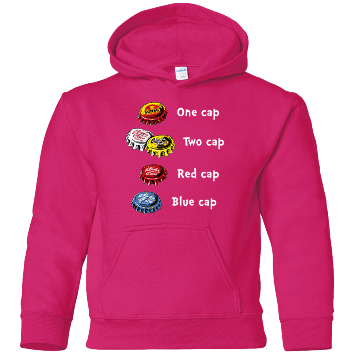 Sweatshirts Heliconia / YS Bottle Caps Fever Youth Hoodie