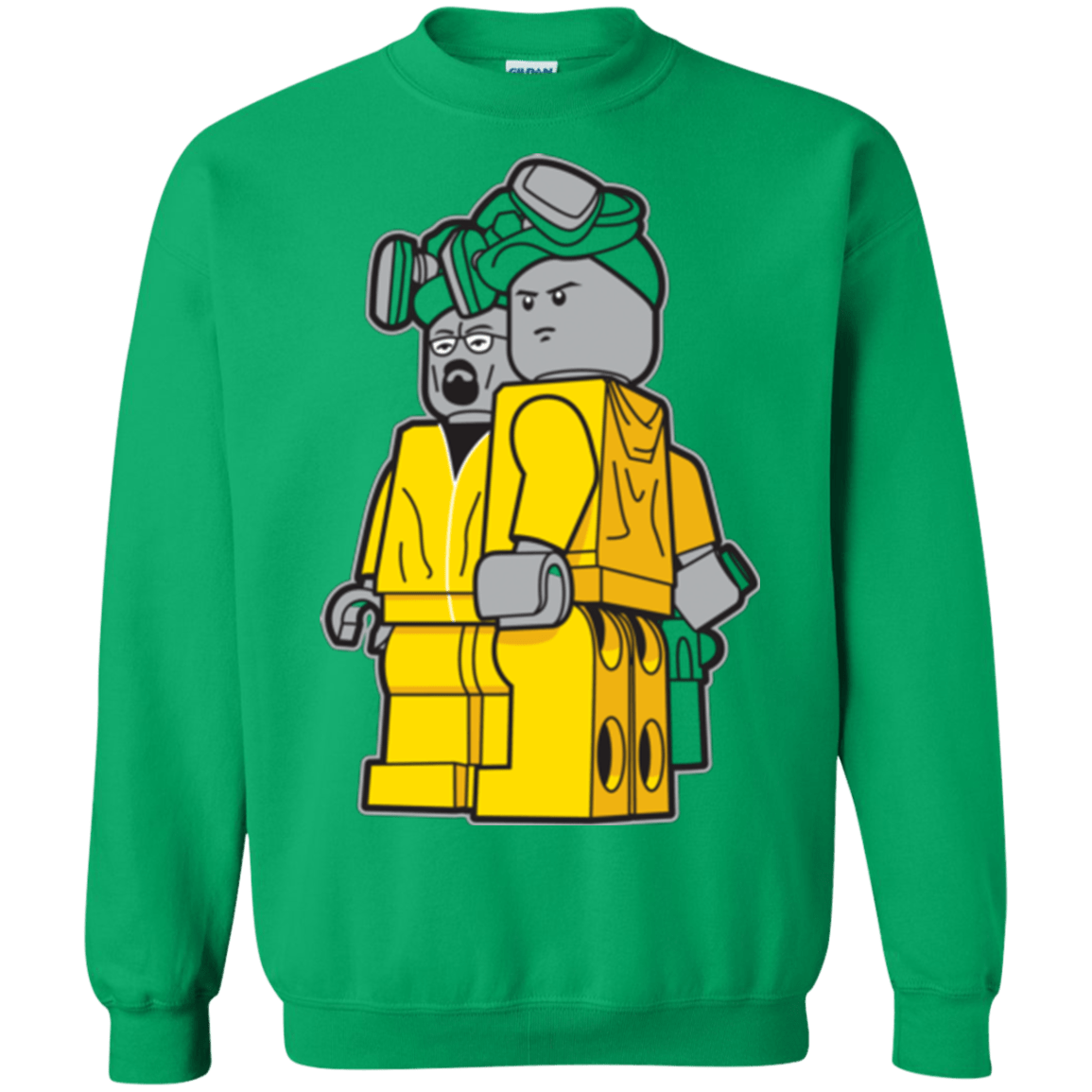 Sweatshirts Irish Green / Small Bricking Bad Crewneck Sweatshirt