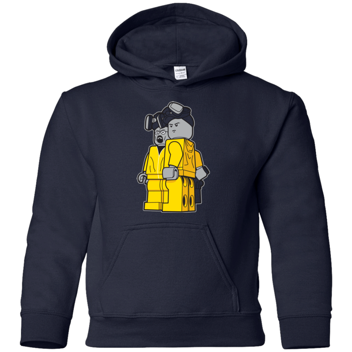 Sweatshirts Navy / YS Bricking Bad Youth Hoodie