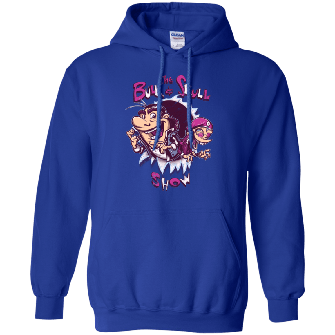 Sweatshirts Royal / Small Bulk and Skull Show Pullover Hoodie