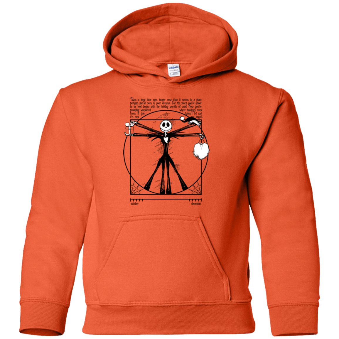 Sweatshirts Orange / YS Burtruvian Man Youth Hoodie