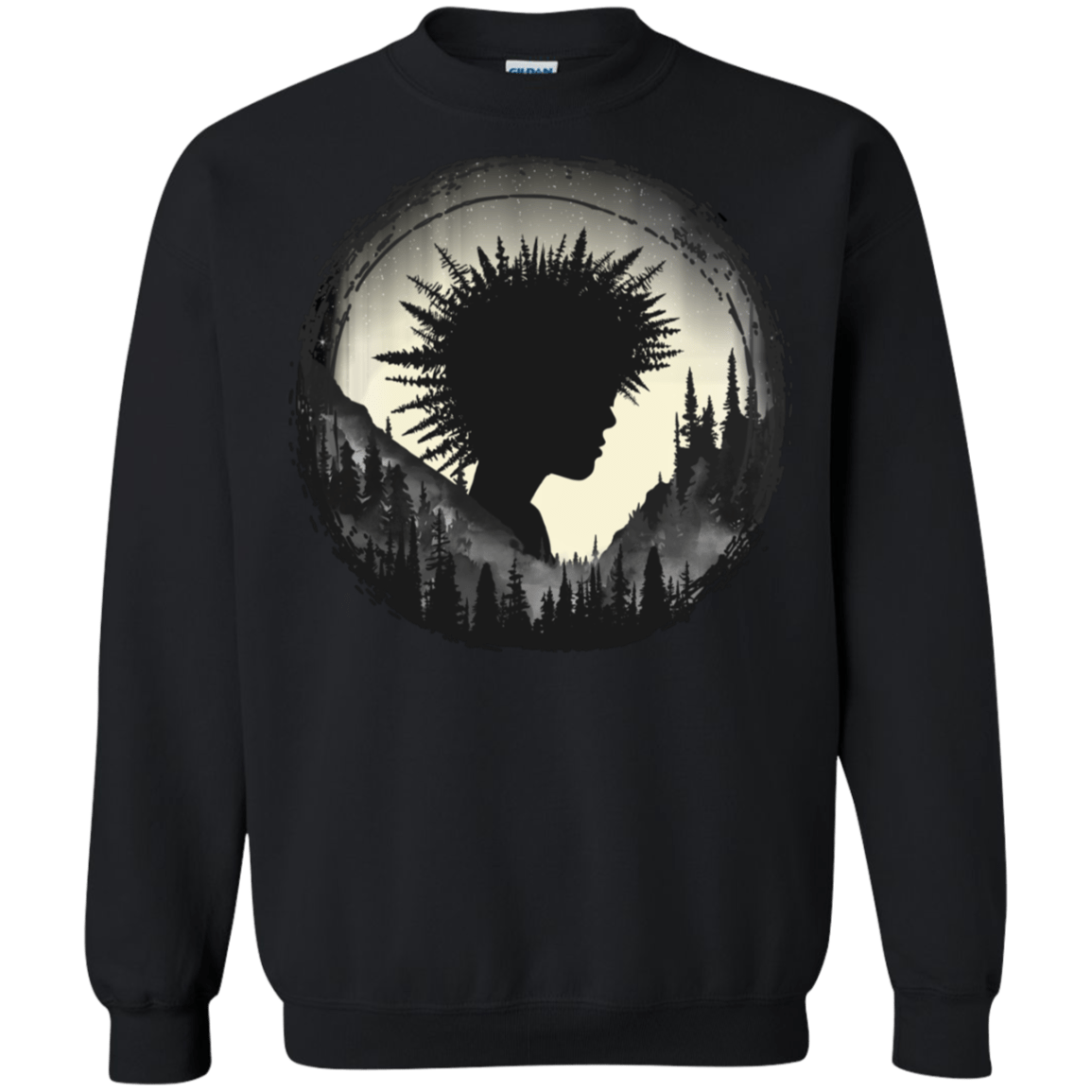 Sweatshirts Black / S Camp Hair Crewneck Sweatshirt