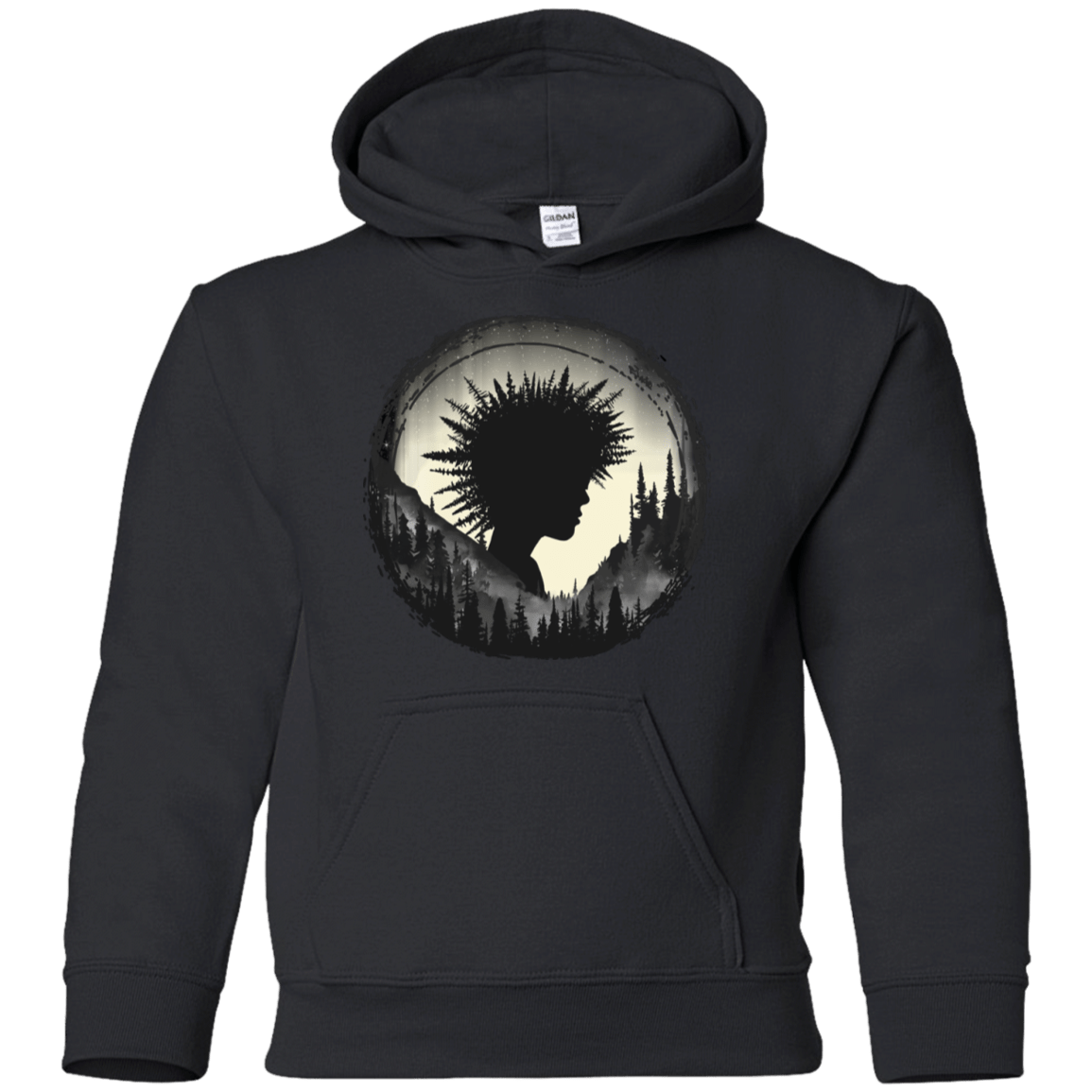 Sweatshirts Black / YS Camp Hair Youth Hoodie