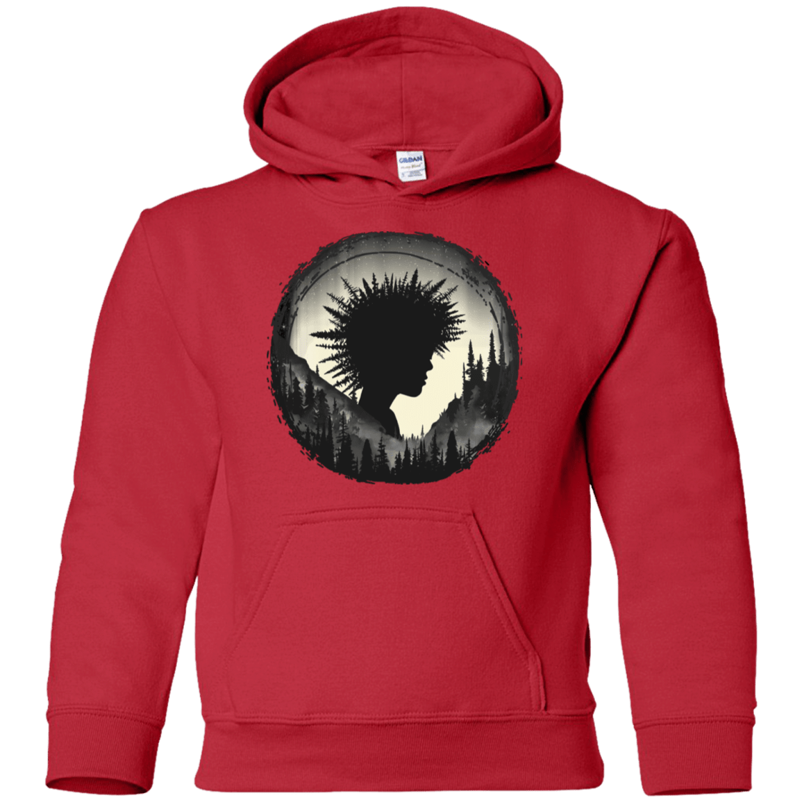 Sweatshirts Red / YS Camp Hair Youth Hoodie