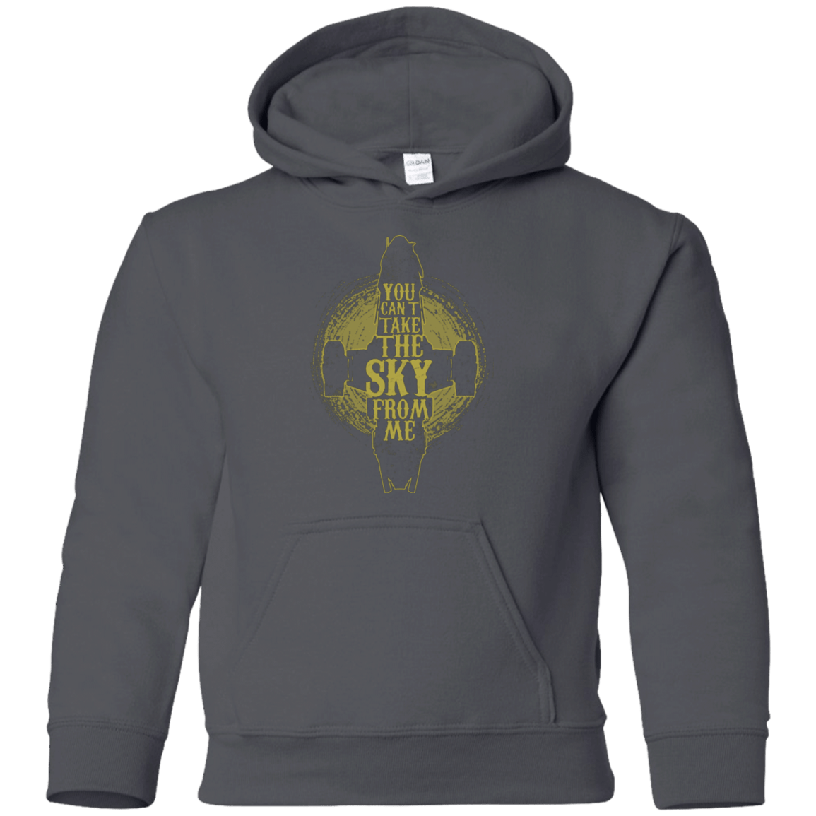 Sweatshirts Charcoal / YS Can't take the sky Youth Hoodie