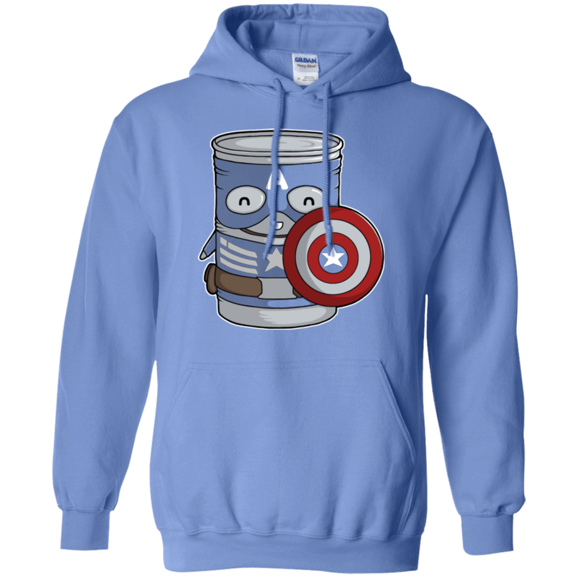 Sweatshirts Carolina Blue / Small CapTin America Pullover Hoodie