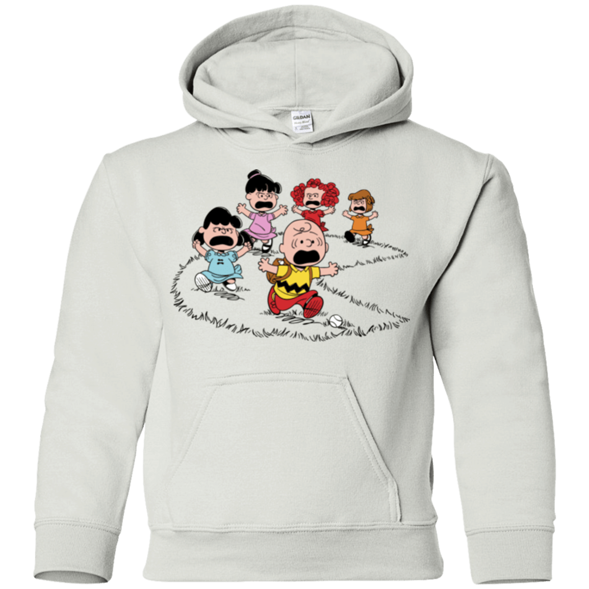 Sweatshirts White / YS Charlie Pac Man Youth Hoodie