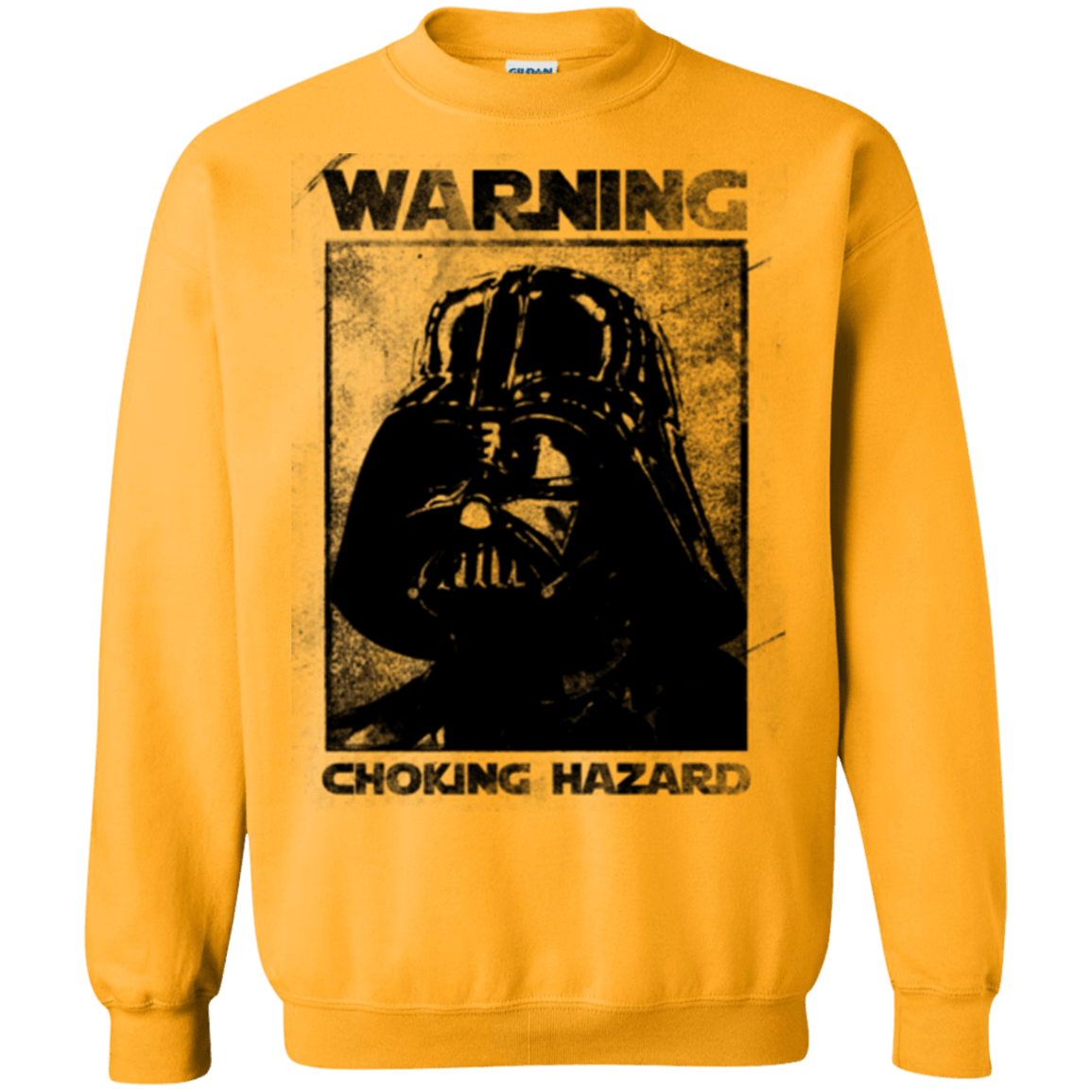 Sweatshirts Gold / Small Choking Hazard Crewneck Sweatshirt