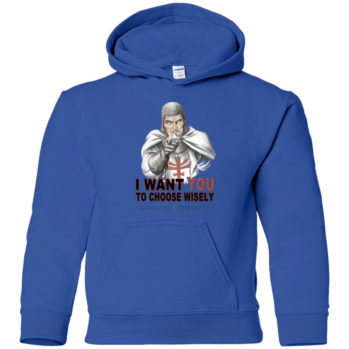 Sweatshirts Royal / YS Choose Wisely Youth Hoodie