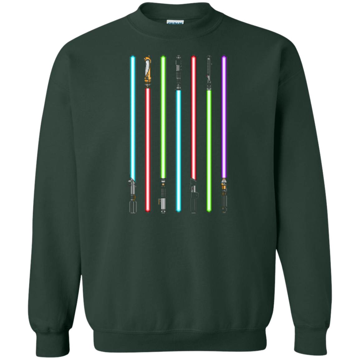 Sweatshirts Forest Green / Small Choose Your Saber Crewneck Sweatshirt
