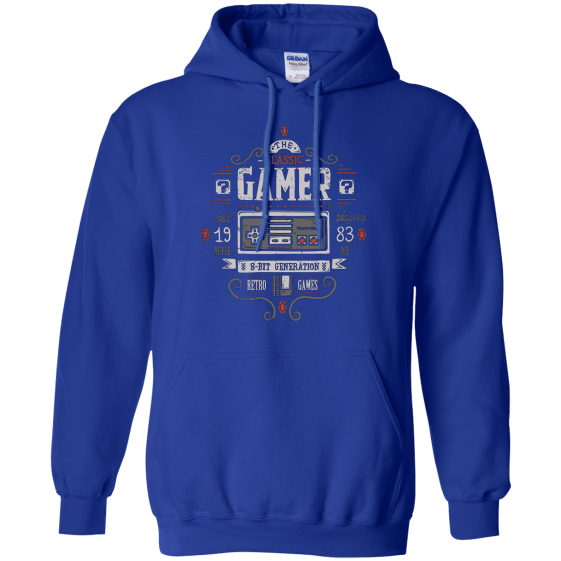 Sweatshirts Royal / Small Classic Gamer Pullover Hoodie